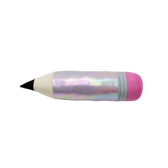 Class Rules! 21.5" Iridescent Pencil Pillow by B2C™
